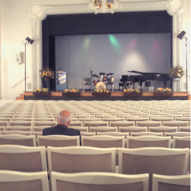 Asamtheater in Freising vor der Eröffnung